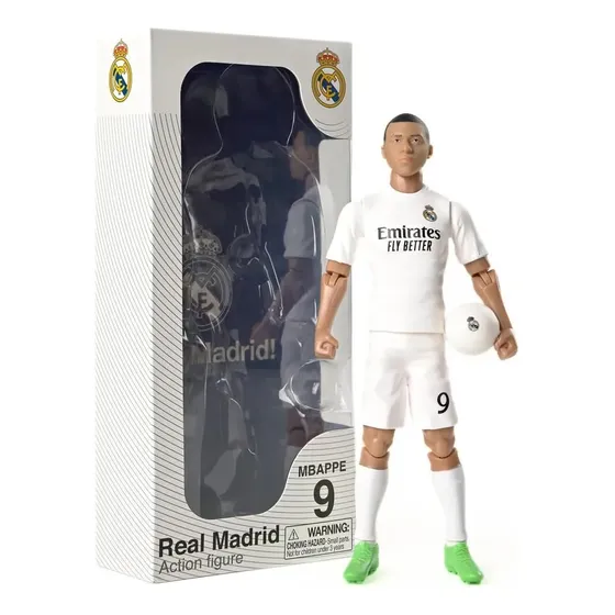 Figura De Acción De Fútbol De Mbappé Del Real Madrid 9