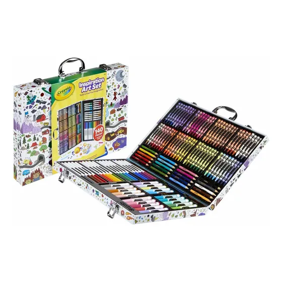 Set De Arte Dibujo Crayola 140 Pzs