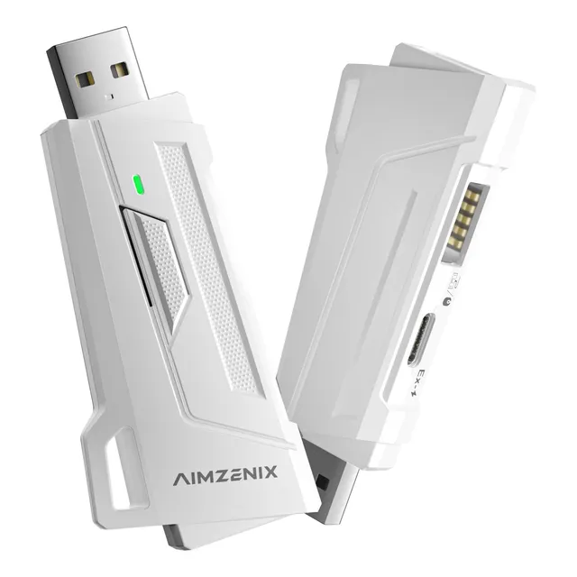 Adaptador De Teclado Y Mouse Aimzenix Para Pc, Adaptador Con
