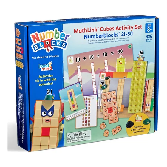 Number Blocks Mathlink 21 Al 30 Juguete Muñeco Coleccion