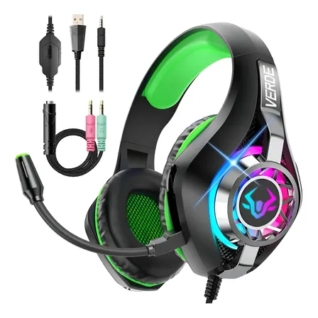 Fone Ouvido Headset Gamer Led Compatível Com Pc,ps4/5 Xbox