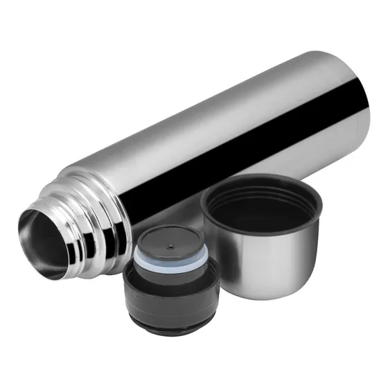 Termo Bala Medio Litro Acero Inoxidable Tapon Matero 500ml