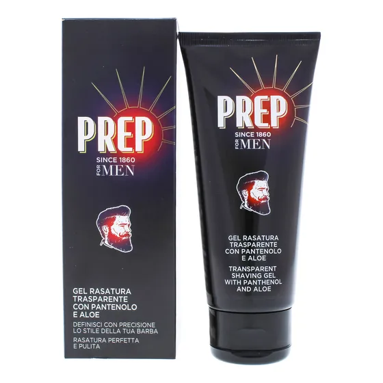 Gel De Afeitar Transparente Con Pantenol Y Aloe De Prep