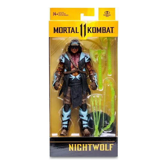 Figura Mcfarlane - Mortal Kombat Nightwolf (lobo Nocturno)