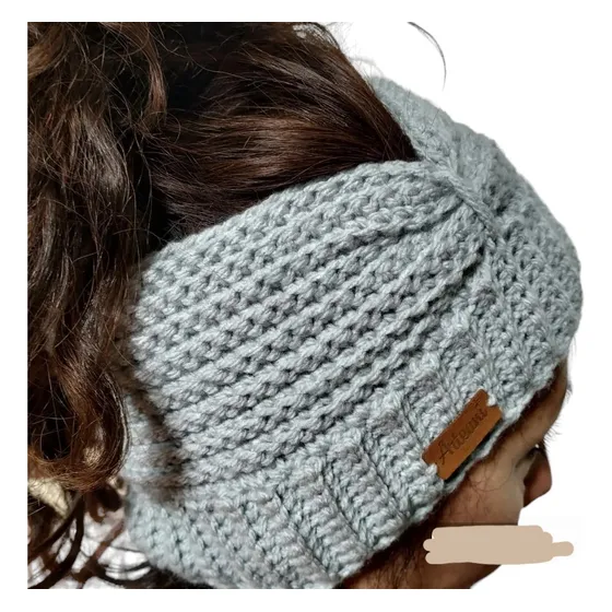 Vinchas Anchas Tipo Coleros Tejidas A Crochet