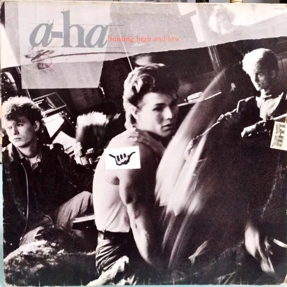 A-ha Hunting High And Low Lp 1985 Com Encarte 4976