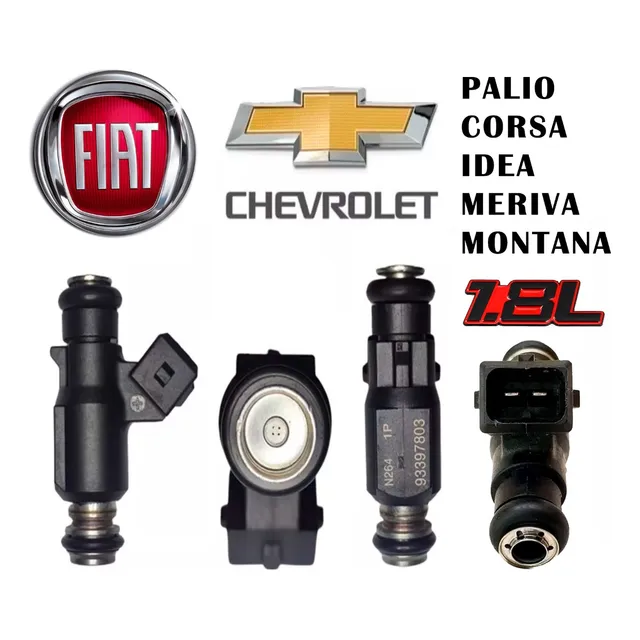 Inyector Fiat Idea Palio 1.8 Meriva Montana Corsa 1.8 Fase 3