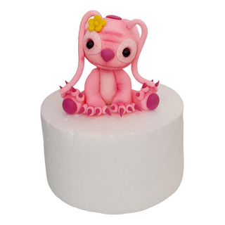 Adorno Pink Stich En Porcelana Fría Adorno Pink Stich En Porcelana Fría