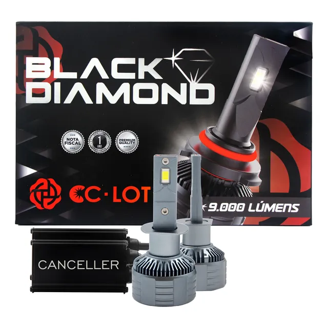 Led Cclot Black Diamond 18.000l Canceller Cambus Sem Erro