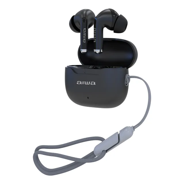 Audífono Aiwa Tactil Con Cancelación De Ruido Aw-twsg50anc