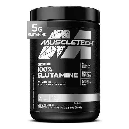 Muscletech Glutamina, 100 % Pura,               L-glutamina