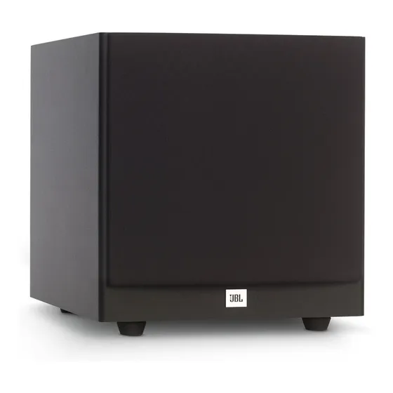 Alto-falante JBL Stage A100P black 127/220V