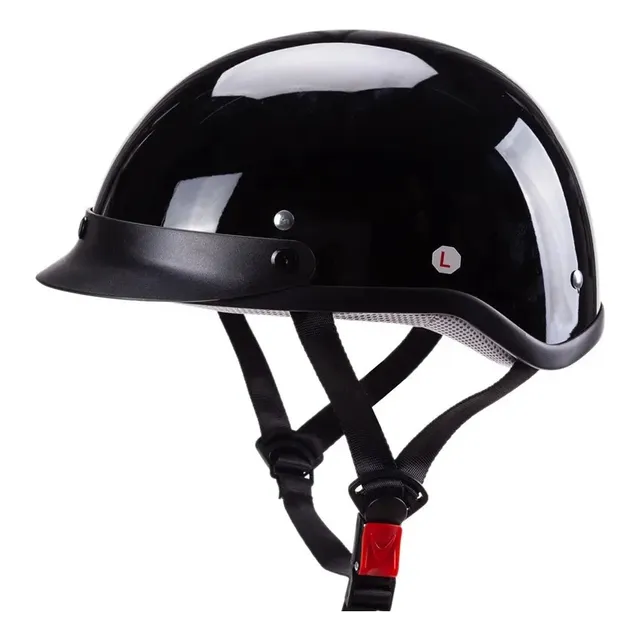 . Medio Casco De Moto Dot De Estilo Americano Rhr-310
