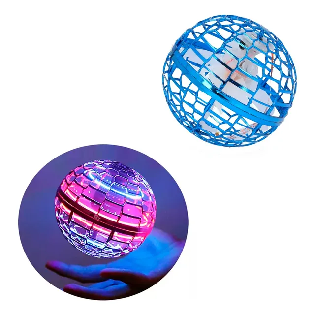 Pelota Voladora Flotante Rgb Efecto Boomerang Flynova Bb0103