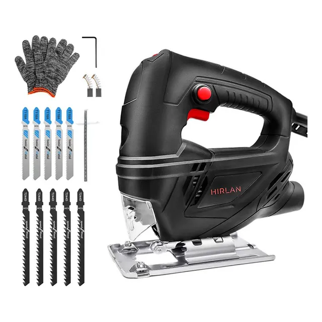 Hirlan Sierra Caladora Eléctrica Profesional 6vel 780w 16accesorios