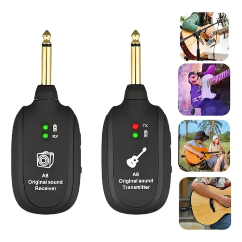 Wireless Guitar System Joyo Jw-06 5.8ghz W/ Charging Box