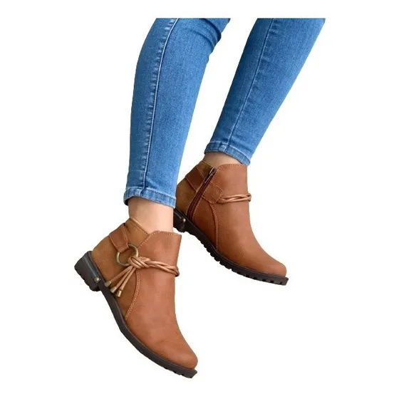 Botas De Dama Bajas
