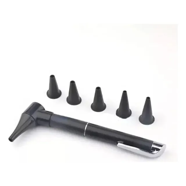 Otoscopio Simple Con 6 Conos Linterna