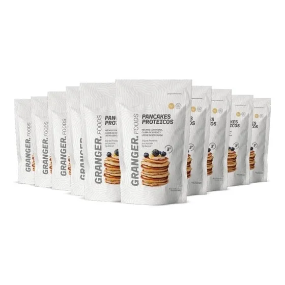 Pancakes Proteicos Vainilla Granger 400g X 10 Unid.