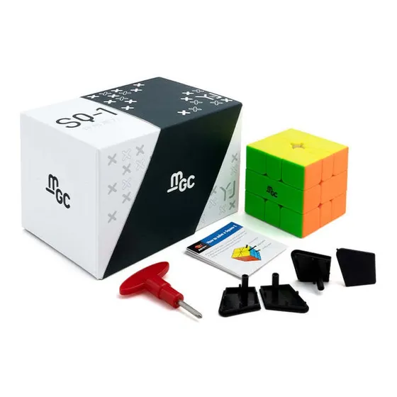 Cubo Yj Mgc Square-1 Magnético Color De La Estructura Stickerless