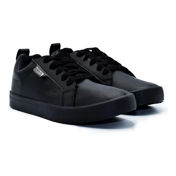 Zapatilla Total Negra Montevideo Hombre Mujer Rave
