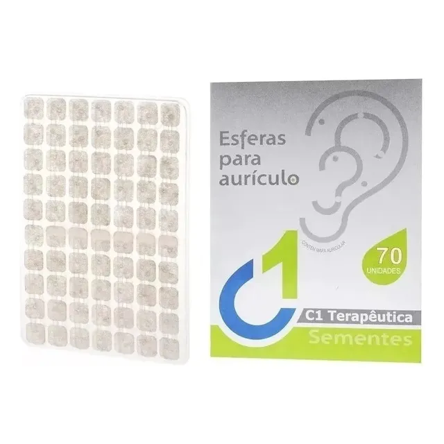 Ponto Auriculoterapia Semente Auricular Micropore 700 Unid
