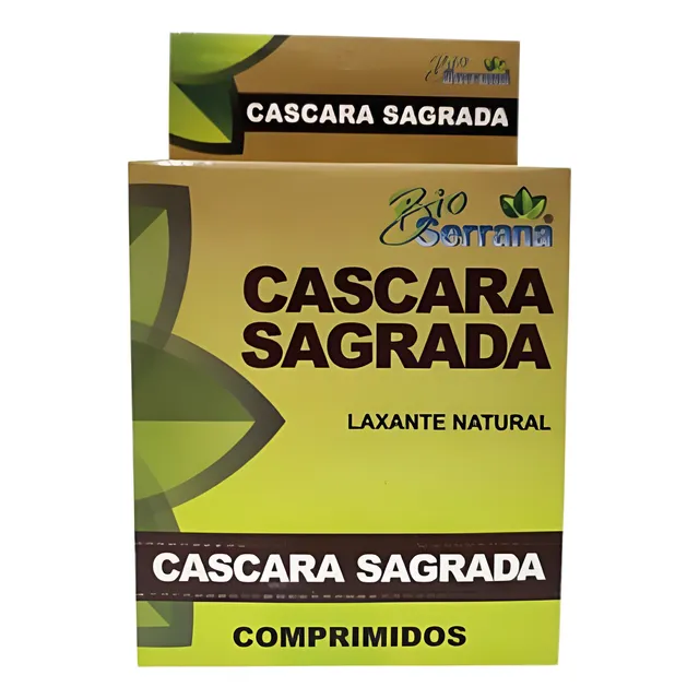 Cascara Sagrada Bioserrana X120 Comprimidos Laxante Natural