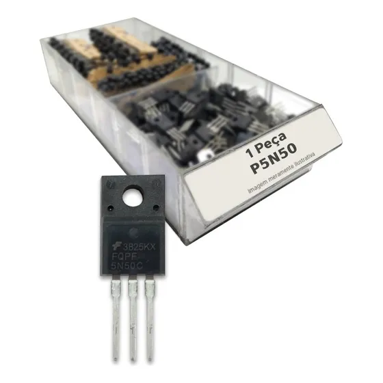 5x Transistor P5n50 = P5 N50 = P 5n50 - To220 Original