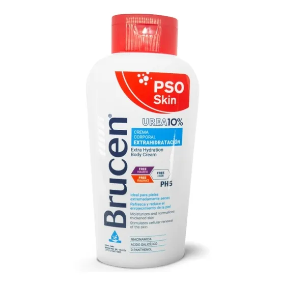 Brucen Urea 10% Crema Corporal Hidratante 400ml Ph5 
