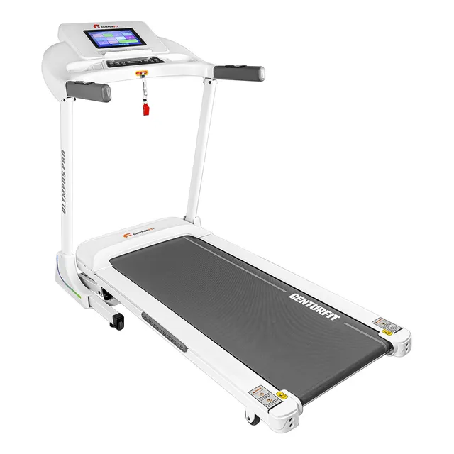 Caminadora Electrica Plegable 2.5hp Conexicon Wifi Bluetooth Color Blanco