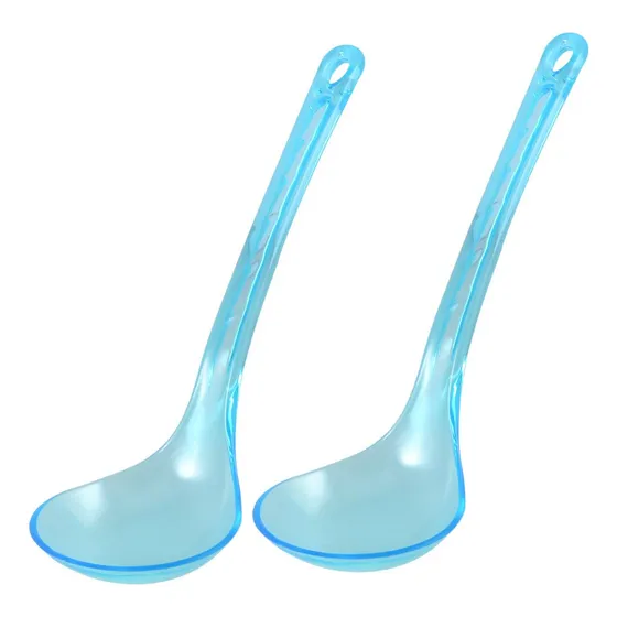 Qtqgoitem Cuchara Avena Sopa Arroz Plastico 7.5  Largo 2 181