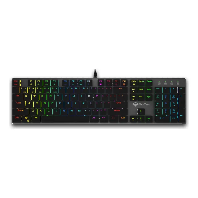Teclado Mecanico Ultrafino Gamer Meetion Mk80 Outemu Blue