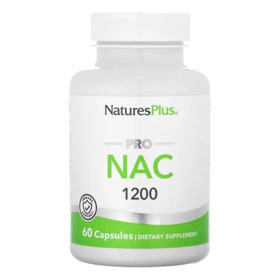 Naturesplus Pro Nac 1200 Mg N-acetil-cisteína 60 Cápsulassfn Sabor Sin Sabor