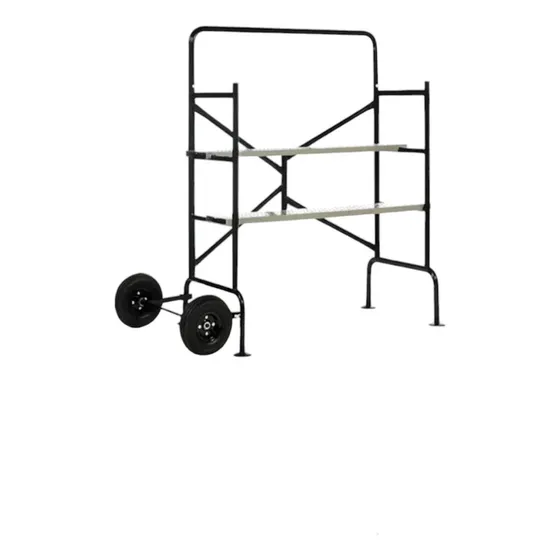 Andamio Plegable 150kg.107x150x167 Refor Acero Rueda De Goma