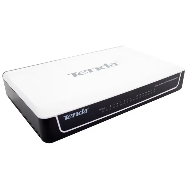 Switch Tenda 16 Puertos Lan 10/100