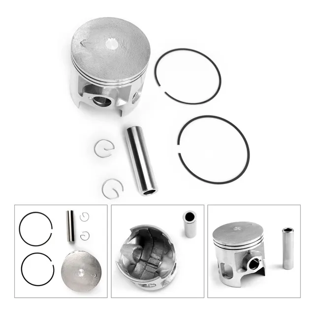 Mt-car Anillos De Pistón Std De 66 Mm Para Yamaha Dt175