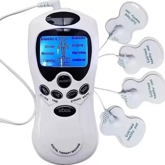 Parche Masajeador Corporal Meridianos Lumbar Y Cervical Electroterapia Multi Modos Disponibles Marca Alsonew