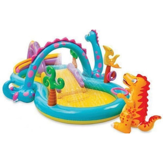 Piscina Infantil Playground Mundo Dos Dinossauros Piscina Infantil Playground Mundo Dos Dinossauros