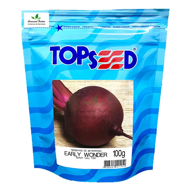 Sementes De Beterraba E Wonder Super Tal Top Pcte C/ 100 Gr