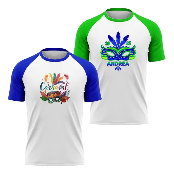 Franelas -sublimacion Carnaval