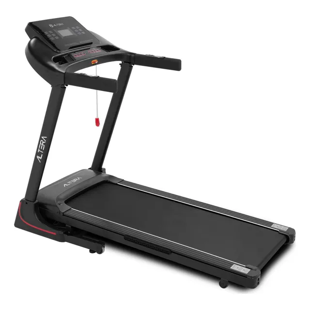 Caminadora Electrica Altera VAL-3 Fitness 127v Color Negro 3 Hp Profesional Con Bluetooth