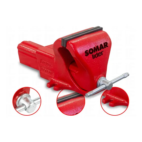 Torno Bancada N4 C/ Mordentes Metalicos - 10010084 Somar