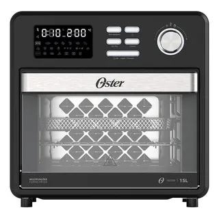 Forno E Fryer Oster Compact 10 Em 1 Ofor160 De 15 Litros E 1600w De PotĂȘncia - 220vofor Forno E Fryer Oster Compact 10 Em 1 Ofor160 De 15 Litros E 1600w De PotĂȘncia - 220vofor