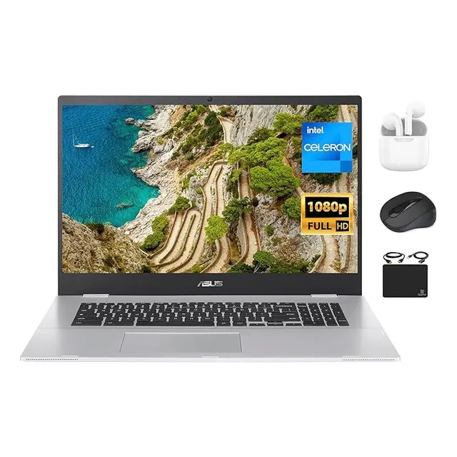 Laptop Asus Chromebook Celeron N4500 4gb Ram Win10 Home