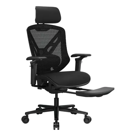 Silla Gamer Cougar Speeder Neo Ergonomica Reposapies Negra Asiento Espumoso