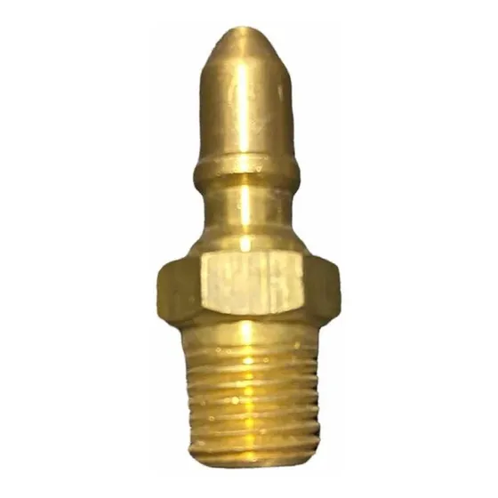 Pico Autogas X 1/4 Npt Macho Bronce 0028
