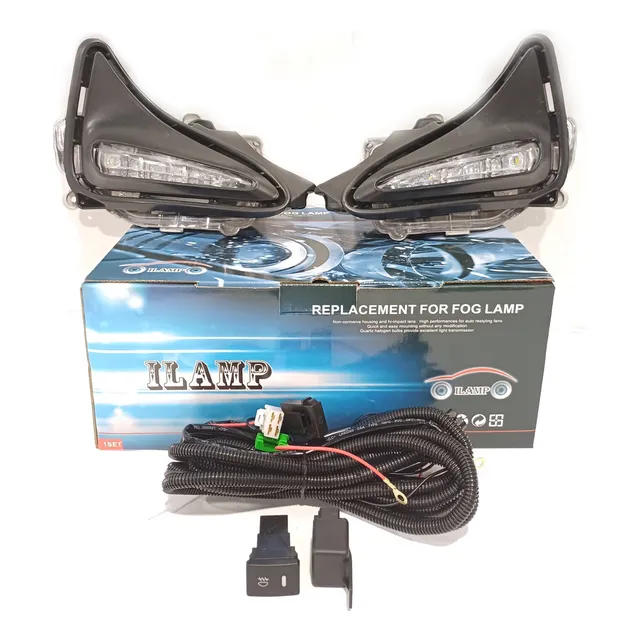 Kit Faros Antinieblas Corolla 2017 2018 2019 Americano Le