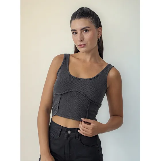 Top Musculosa Lavado De Morley Alondra Mujer Naif-