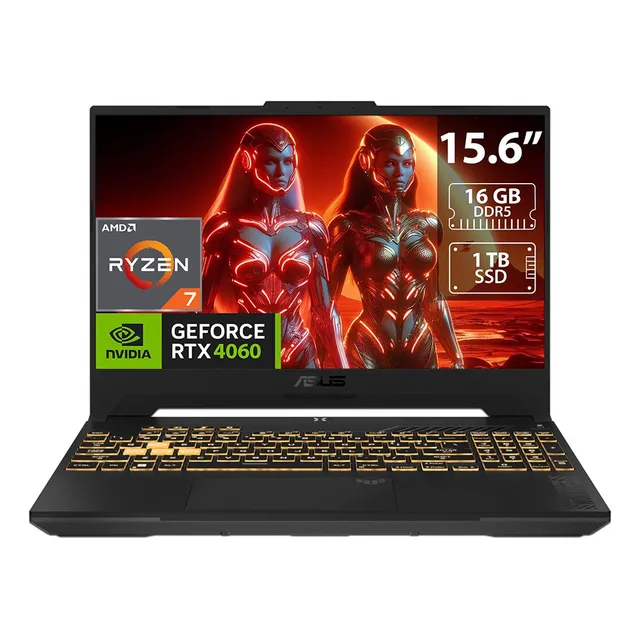Laptop Asus Tuf Gaming A15: R7, 16gb, Ssd 1tb, Rtx 4060