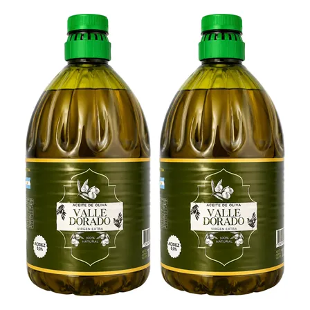 Kit 2 Azeite De Oliva Argentino 0,01 Acidez Valle Dorado